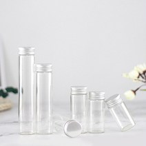캠핑 양념통 조미료통 소스통 30x100mm 50ml, 유리양념통50ml, 유리양념통50ml