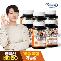 (18개월분) 퍼니트 18종 복합기능성 리얼 멀티비타민 6병, 단품, 단품