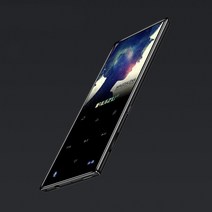 mp4플레이어 original new metal bluetooth player ruizu d29 휴대용 무손실 hifi 뮤직 비디오 내장 스피커 fm radio e-book, 검정, 40GB