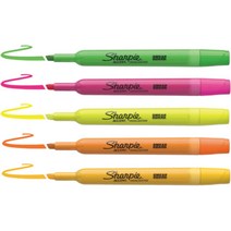 샤피 탱크 형광펜 주황색샌포드, 단품