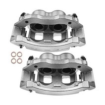 GREENLIGHTFOREST 2pcs 디스크 브레이크 캘리퍼 세트 프론트 좌측 운전석 및 우측 조수석 측면 페놀릭 브래킷 포함 5018236AA_5018237AA 18B4763A