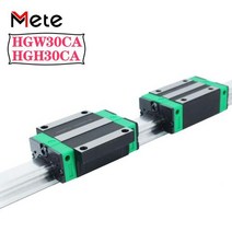 HGR30 스퀘어 선형 가이드 레일 HGH30CA HGH30HAHGW30CC HGW30HA CNC 라우터 조각용 Flang 슬라이드 블록 캐리지, Only 1pc Block+HGW30HA