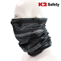 K2 피치기모 멀티스카프 /넥워머/넥게이터/방한용품, 그레이