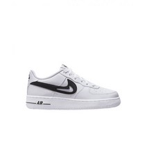 나이키 정품 에어포스 1 컷 아웃 스우시 화이트 블랙 Nike 에어 Force 1 Cut Out Swoosh White Black
