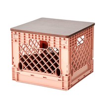 락앤락 감성캠핑 폴딩밀크박스 3종 세트 INP1076PIKS3, 핑크, 1세트