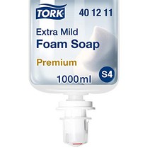 Amazon Tork Extra Mild Foam Soap S4 No Fragrance Added 6 x 1L 401211, 1개