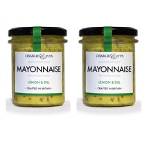 Charlie Ivys 찰리앤아이비 연어스테이크소스 레몬딜 마요네즈 Lemon and Dill Mayonnaise 190g 2개