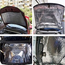 자동차방음재 차량부직포 하부 떨림음 엔진룸 본네트