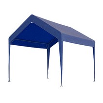 윈에어 쉘터천막 몽골텐트 캐노피 차고천막 주차장천막 야외 그늘막 옥상 테라스 창고 3mX2m (프레임+지붕), 네이비, 기본형3x2(프레임+지붕)