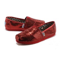 탐스 클래식 슈즈 클래스 크로쉐 신발 슬립온 캔버스 TOMS 글리터 에비에이터