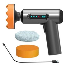 차량용광택기 자동차광택기 무선 미니 광택기 무선 자동차 폴리셔 2000mAh 충전식 전기 무선 폴리셔 자동 왁싱 유리 스크래치 수리 연마 도구 Spta, [01] Standard, 01 Standard