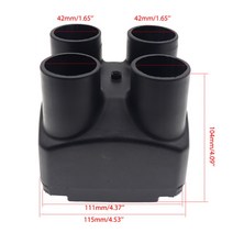 트레일러부품 카라반견인장치 42607590mm 2kw5kw 공기 배출구 통풍구 커버 공기 디젤 주차 히터 부품 자동차 트럭 버스 캐러밴 용 webasto 히터 부품, 2kw 4 구멍 42mm