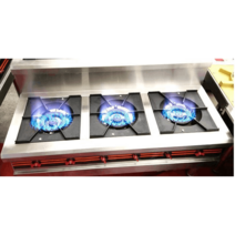 간택기 5구 간데기 중식화구 업소용 식당 가스렌지, 상세이페이지 참고, 테두리 없는 6개의 헤드 90x71x80