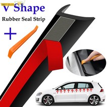 자동차 수리 도구 4m v type car door glass rubber sealing 측면 창 씰 스트립 실런트 weatherstrip auto seals 방음 for vw, 협력사, 1개