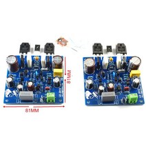 앰프 DLHiFi-LJM 200W ONSEMI NJW0302G 0281G 핸드북 더글러스 셀프 오디오 블림리스 디자인 클래스 B HiFi 2 개입, 02 Finished board