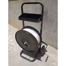 PP PET 밴드 철밴드 거치대 밴드장착기 철제 디스펜서, 두꺼운 업그레이드 원반개