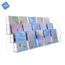 펜시 노트 아크릴 홀더 문구점 판매대 선반, 각종 규격을 맞춤 제작하다