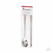 홍해당화범랑대 실용적인 수저세트(1벌) (10개묶음), 단일속성