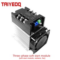 자동차 점프 스타터380V 3 상 모터 소프트 스타터 모듈 컨트롤러 1KW-12KW 슬로우 (모듈 라디에이터 팬), 05 6KW Module S110 F80