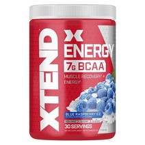 Xtend Energy+BCAA 근육.회복지원 음료믹스 라즈베리348g 30회분