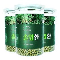 헬로우그린 100% 국내산 자연 그대로 솔잎환 250g, 솔잎환 250gX3통