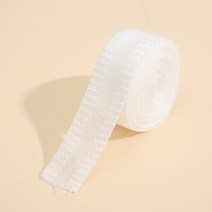 135m 다리미 온 바지 가장자리 단축 자체 접착 바지 입 붙여 넣기 밑단 테이프 정장, 하얀, 5미터