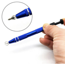 전자 부품 IC칩 추출기 집게 납땜 소형 저항 칩제거 전자회로 기판용