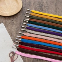 1개) 135cm 심플 후드끈 15color Y1998 CC0, 연베이지