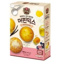 백설 오븐용 머핀 믹스, 500g, 2개
