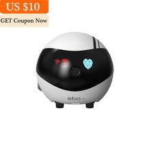 반려로봇 enabot ebo airse catpal 스마트 로봇 알 인식 1080p 애완 동물 고양이 개 음성 비디오 스마트 동반자 familybot 지능형 로봇 장난감, 에보 에어