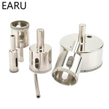 코아드릴 함마 엔진 건식 피셔다이아몬드 코팅 드릴 비트 세트 3-100mm 도구 구멍 톱 유리 세라믹 대리석, 11 14mm