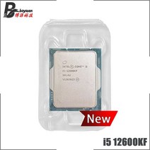 i53570인텔 코어 i5-12600KF 새로운 i5 3.4 GHz 10 16 스레드 L3 = 20M 125W 지원 DDR4 데스크탑 CPU 소켓, 한개옵션0