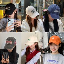 빈티지 데일리 자수 로고 볼캡 야구모자 10종