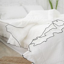 더자샵 뱀부 캉캉레이스 리플 이불