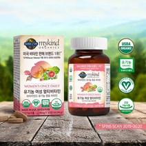 마이카인드 유기농 여성 종합 멀티비타민 30정