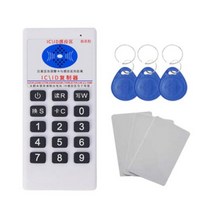 NFC 전자 키 복사 UID 카드 아파트 공동현관 스마트 도어락 열쇠 복제 RFID 리더기 125KHz 13.56MHz, 카드키복사기