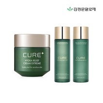 [김정문알로에] () 큐어 익스트림 크림 50g + 하이드라 토너 130ml + 에멀전 1, 상세 설명 참조