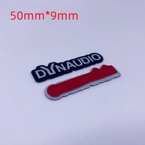 엠블럼 2pcs 5pcs 10pc dynaudio 30mm 47mm 50mm 자동차 하이파이 스피커 오디오 스피커 배지 스테레오 스티커 자동차 스타일링 액세서리, 다인오디오 50mm, 10개, 다인오디오 50mm