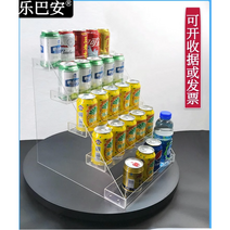슈퍼마켓 편의점 아크릴 진열대 음료 껌 사탕 스낵 스토리지 쇼케이스 선반, K. 5단-35.4X39.5X높이39.7cm, 1개