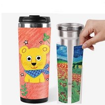 내맘대로 그리는 DIY텀블러 350ml 속지교체 텀블러, 상품선택