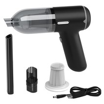 소파 매트 침구 청소기 원룸 핸디 청소기 휴대 차량 진공 청소기 무선 집 핸드, 04 black