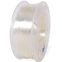 PRILINE 고속 인쇄 95A TPU 유연한 3D 프린터 필라멘트 1.75MM 1KG 스풀 반투명 옐로우, Transparent
