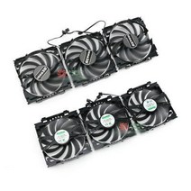 노트북쿨링패드 노트북쿨러 냉각 태블릿거치대 inno3d gtx770 780 780ti cf-12915s 비디오 gaphics 카드 팬, 3pcs 팬
