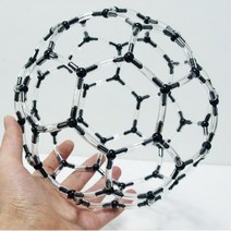 플러렌 만들기 조립 모형 과학 교구 세트 실험실 화학분자구조