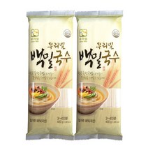 우리밀(진공숙성)백밀국수 400g