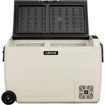 카투어 차량 가정용 냉장고 ET50 LG콤프, 크림, 36L
