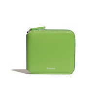 ZIPPER WALLET - YELLOW GREEN
