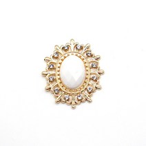 미니트레일러 미니카고트레일러 캠핑 트롤리 웨건 있는 10 개 25x28mm 합금 유행 아크릴 금속 다이아, 한개옵션1, 04 50