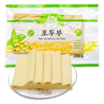 홍홍 중국식품 냉장 진공 국내생산 건두부 포두부, 2개, 250g