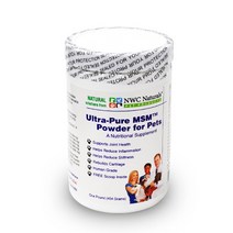 울트라 퓨어 MSM 강아지관절영양제/항산화제, 454g